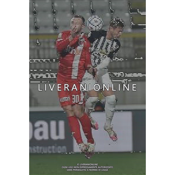 © TVRG Carlos Augusto (Monza) e Gabriele Corbo (Ascoli) Monza vs Ascoli Campionato Serie BKT - 14a giornata Monza 22-12-2020 U-Power Stadium foto Roberto Garavaglia/ag. Aldo Liverani sas