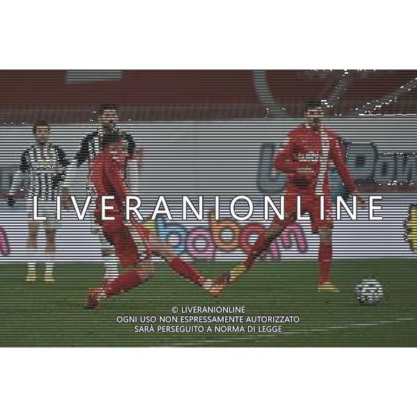 © TVRG Davide Frattesi (Monza) segna il gol del 2 a 0 Monza vs Ascoli Campionato Serie BKT - 14a giornata Monza 22-12-2020 U-Power Stadium foto Roberto Garavaglia/ag. Aldo Liverani sas