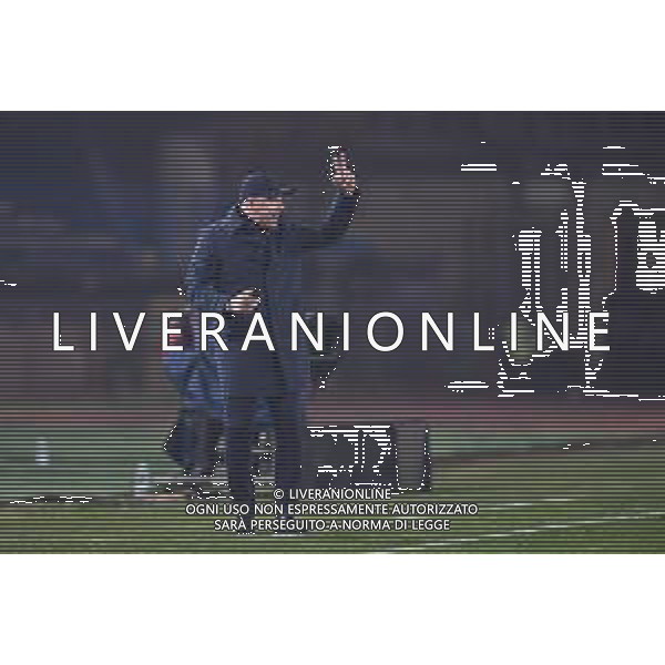 LiveMedia/Lisa Guglielmi Empoli FC vs AC Reggiana - Italian Football Championship League BKT 2020/2021, 22 December 2020 Carlo Castellani stadium, empoli, Italy Photo showing: Massimiliano Alvini (Head coach Reggiana) @LM/Lisa Guglielmi AG ALDO LIVERANI SAS