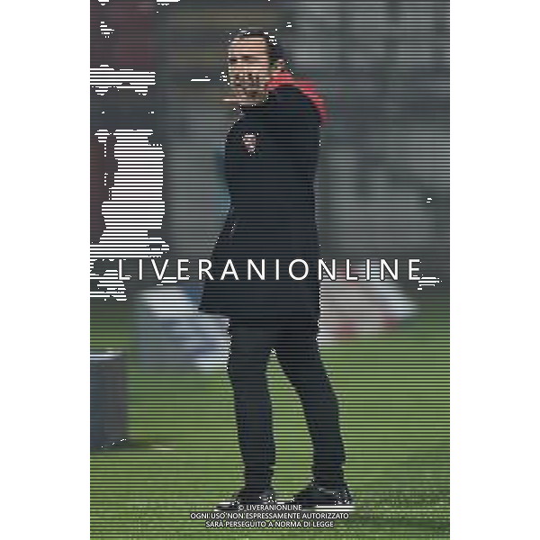© TVRG Cristian Brocchi allenatore Monza Monza vs Ascoli Campionato Serie BKT - 14a giornata Monza 22-12-2020 U-Power Stadium foto Roberto Garavaglia/ag. Aldo Liverani sas