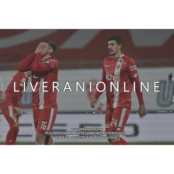 © TVRG Davide Frattesi (Monza) SX e Mirko Maric (Monza) DX Monza vs Ascoli Campionato Serie BKT - 14a giornata Monza 22-12-2020 U-Power Stadium foto Roberto Garavaglia/ag. Aldo Liverani sas