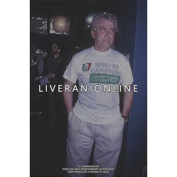 GILBERTO BENETTON IMPRENDITORE ITALIANO - RETROSPETTIVA Nella foto ai festeggiamenti per la vittoria dello scudetto della Benetton Treviso Basket campionato 1991/1992 ©ARCHIVIO AG. ALDO LIVERANI SAS
