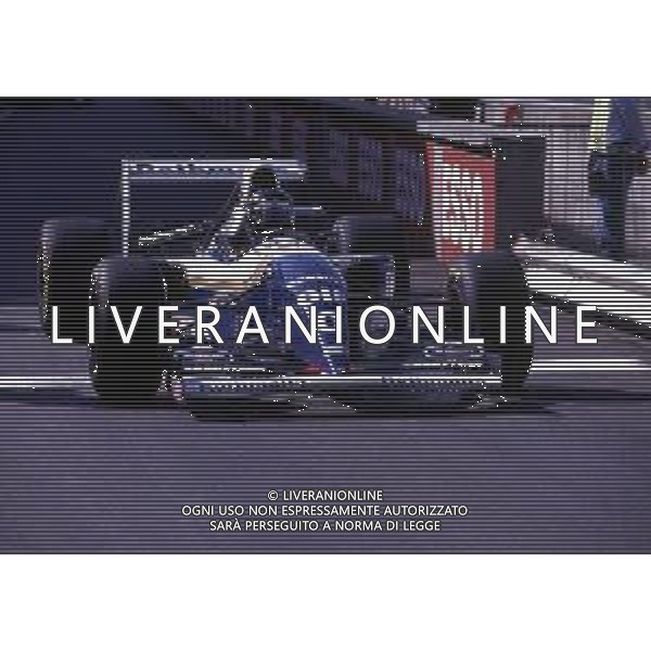 RETROSPETTIVA DAMON HILL PILOTA F1 NELLA FOTO DAMON HILL A IMOLA NELL\'ANNO 1994 FOTO RECALCATI DANILO-AG ALDO LIVERANI SAS