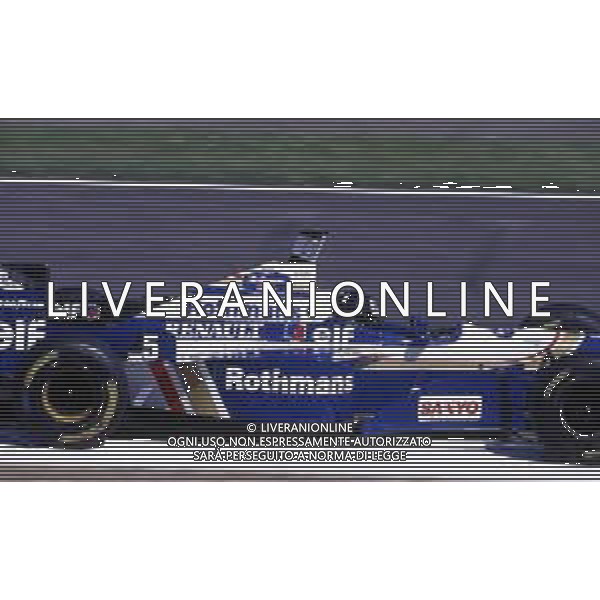 RETROSPETTIVA DAMON HILL PILOTA F1 NELLA FOTO DAMON HILL A MONZA NELL\'ANNO 1996 FOTO RECALCATI DANILO-AG ALDO LIVERANI SAS