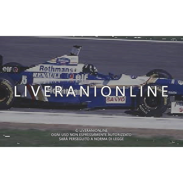 RETROSPETTIVA DAMON HILL PILOTA F1 NELLA FOTO DAMON HILL A MONZA NELL\'ANNO 1996 FOTO RECALCATI DANILO-AG ALDO LIVERANI SAS