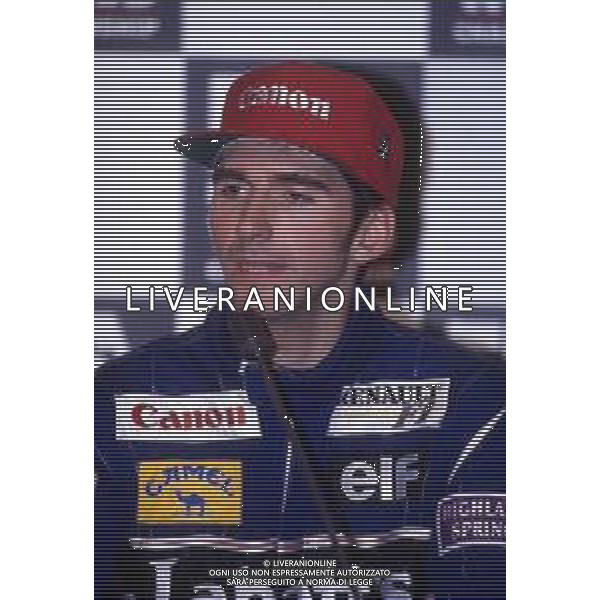 RETROSPETTIVA DAMON HILL PILOTA F1 NELLA FOTO DAMON HILL A MONZA NELL\'ANNO 1993 FOTO RECALCATI DANILO-AG ALDO LIVERANI SAS 
