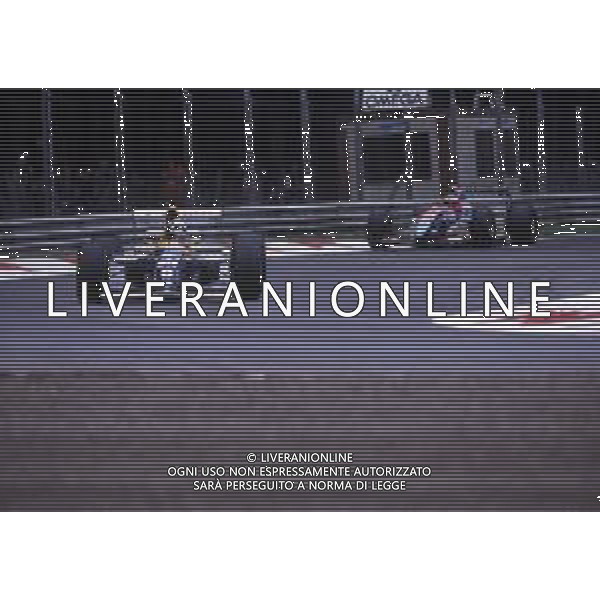 RETROSPETTIVA DAMON HILL PILOTA F1 NELLA FOTO DAMON HILL A MONZA NELL\'ANNO 1991 FOTO RECALCATI DANILO-AG ALDO LIVERANI SAS