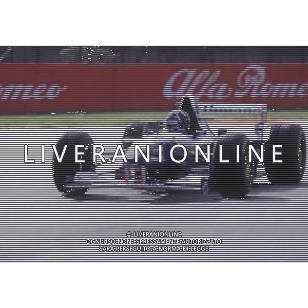 RETROSPETTIVA DAMON HILL PILOTA F1 NELLA FOTO DAMON HILL A MONZA NELL\'ANNO 1995 FOTO RECALCATI DANILO-AG ALDO LIVERANI SAS