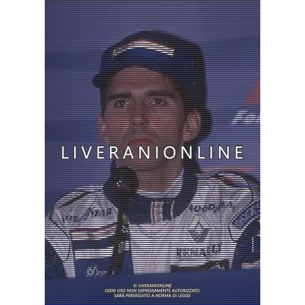 RETROSPETTIVA DAMON HILL PILOTA F1 NELLA FOTO DAMON HILL NELL\'ANNO 1996 FOTO RECALCATI DANILO-AG ALDO LIVERANI SAS