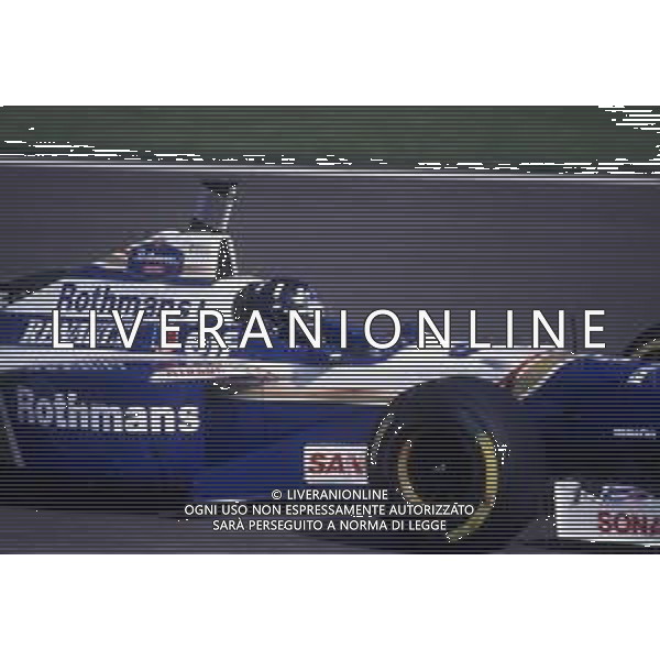 RETROSPETTIVA DAMON HILL PILOTA F1 NELLA FOTO DAMON HILL NELL\'ANNO 1996 FOTO RECALCATI DANILO-AG ALDO LIVERANI SAS