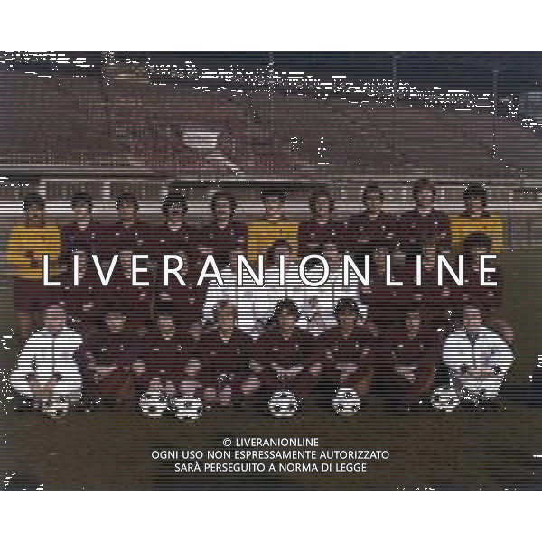 RETROSPETTIVA FORMAZIONE TORINO CALCIO NELLA FOTO LA FORMAZIONE DEL TORINO CALCIO NELL\'ANNO 1979-1980 AG ALDO LIVERANI SAS
