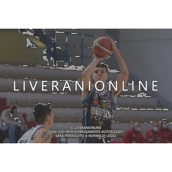 Matteo Casoni/LM - Vanoli Cremona vs Happy Casa Brindisi - Campionato di Basket Serie A 2020/2021 27 dicembre 2020 - Palazzetto dello Sport Mario Radi, Cremona, Italia Nella foto: Tiro di Daulton Hommes della Vanoli Cremona @LM/Matteo Casoni AG ALDO LIVERANI SAS
