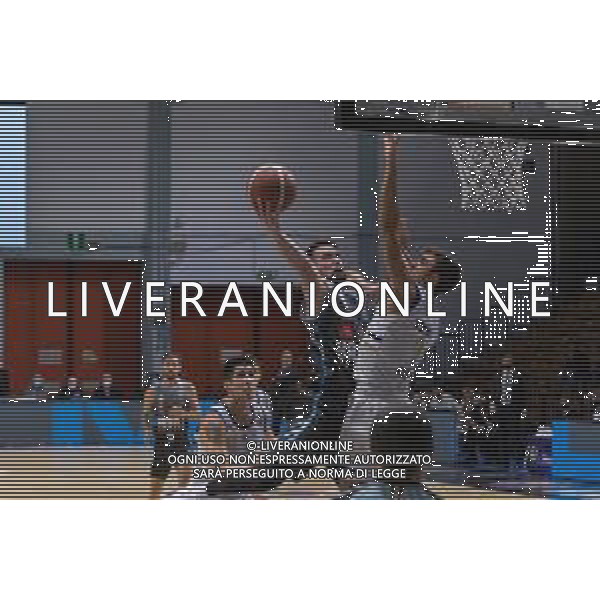 Matteo Casoni/LM - Vanoli Cremona vs Happy Casa Brindisi - Campionato di Basket Serie A 2020/2021 27 dicembre 2020 - Palazzetto dello Sport Mario Radi, Cremona, Italia Nella foto: Entrata di Fabio Mian della Vanoli Cremona @LM/Matteo Casoni AG ALDO LIVERANI SAS
