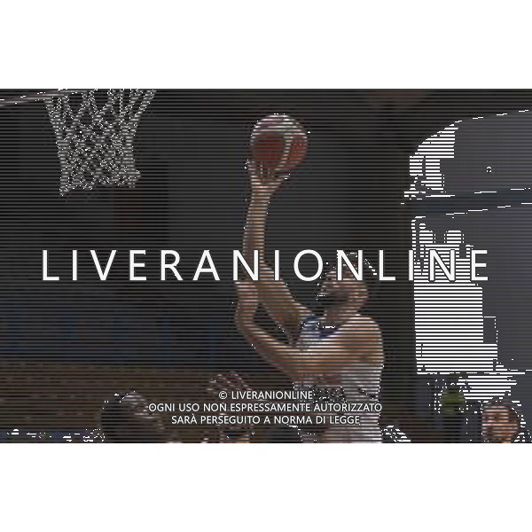 Matteo Casoni/LM - Vanoli Cremona vs Happy Casa Brindisi - Campionato di Basket Serie A 2020/2021 27 dicembre 2020 - Palazzetto dello Sport Mario Radi, Cremona, Italia Nella foto: Raphael Gaspardo della Happy Casa Brindisi in appoggio al canestro @LM/Matteo Casoni AG ALDO LIVERANI SAS