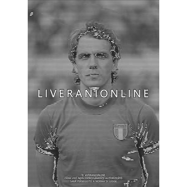 ROBERTO BETTEGA CALCIATORE CON LA MAGLIA DELLA NAZIONALE ITALIANA NEL 1980 - RETROSPETTIVA ©Archivio Giovanni Liverani/AG. ALDO LIVERANI SAS