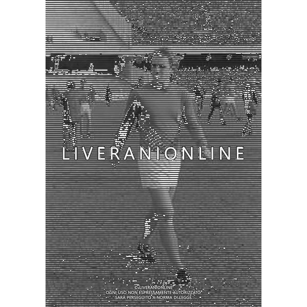 ROBERTO BETTEGA CALCIATORE CON LA MAGLIA DELLA NAZIONALE ITALIANA NEL 1980 - RETROSPETTIVA ©Archivio Giovanni Liverani/AG. ALDO LIVERANI SAS