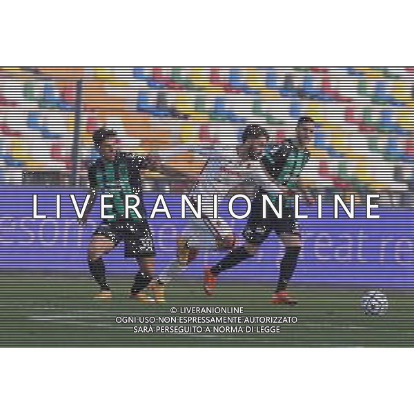 PORDENONE - REGGIANA CAMPIONATO CALCIO SERIE BKT 30.12.2020 NELLA FOTO MALLAMO E PEZZELLA ©SANTANDREA / AGENZIA ALDO LIVERANI SAS