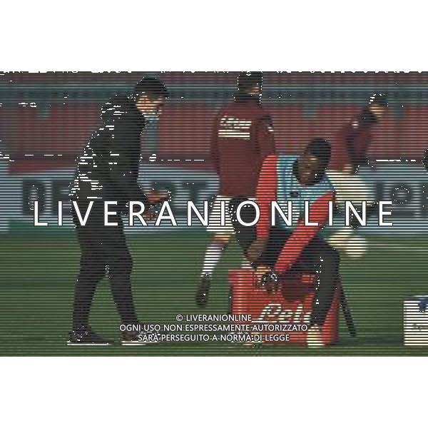 ¬© TVRG Mario Balotelli (Monza) parte titolare nella gara contro la Salernitana Monza vs Salernitana Campionato Serie BKT - 16a giornata Monza 30-12-2020 U-Power Stadium foto Roberto Garavaglia/ag. Aldo Liverani sas