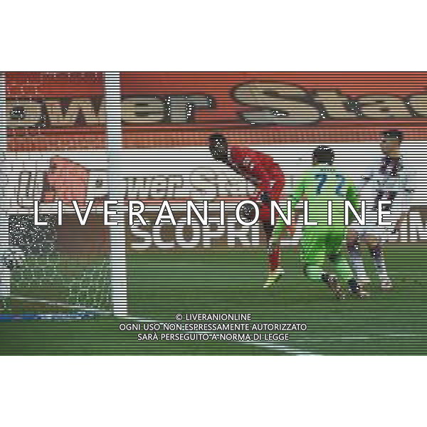 ¬© TVRG Mario Balotelli (Monza) segna il gol dell\'1 a 0 Monza vs Salernitana Campionato Serie BKT - 16a giornata Monza 30-12-2020 U-Power Stadium foto Roberto Garavaglia/ag. Aldo Liverani sas