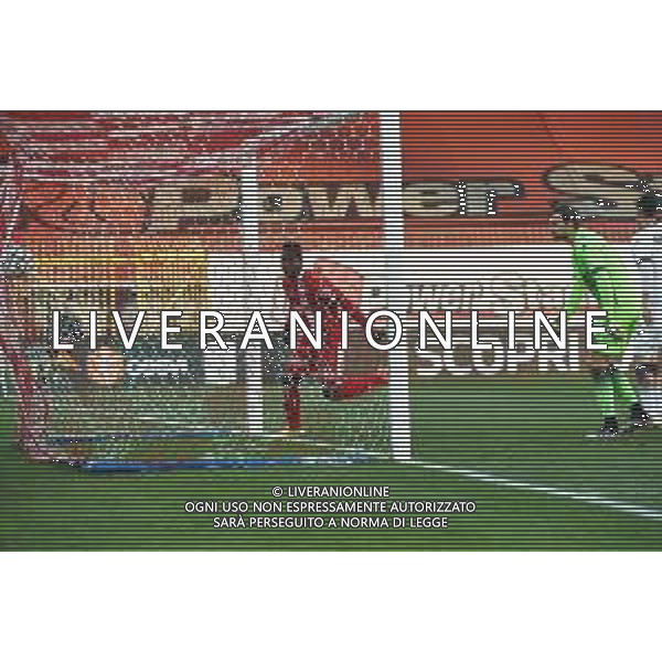 ¬© TVRG Mario Balotelli (Monza) segna il gol dell\'1 a 0 Monza vs Salernitana Campionato Serie BKT - 16a giornata Monza 30-12-2020 U-Power Stadium foto Roberto Garavaglia/ag. Aldo Liverani sas