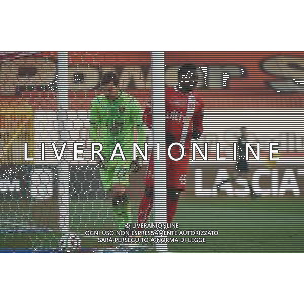 ¬© TVRG Mario Balotelli (Monza) segna il gol dell\'1 a 0 Monza vs Salernitana Campionato Serie BKT - 16a giornata Monza 30-12-2020 U-Power Stadium foto Roberto Garavaglia/ag. Aldo Liverani sas