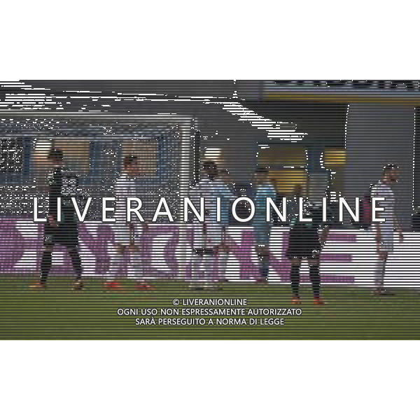 PORDENONE - REGGIANA CAMPIONATO CALCIO SERIE BKT 30.12.2020 NELLA FOTO ESPULSIONE DEL PORTIERE MICHELE CEROFOLINI ©SANTANDREA / AGENZIA ALDO LIVERANI SAS