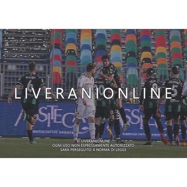 PORDENONE - REGGIANA CAMPIONATO CALCIO SERIE BKT 30.12.2020 NELLA FOTO ESULTANZA DOPO IL GOL DI ZAMMARINI ©SANTANDREA / AGENZIA ALDO LIVERANI SAS