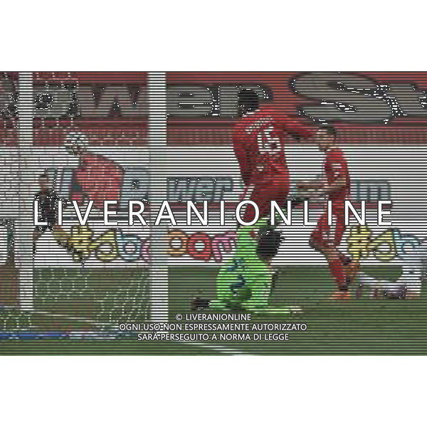 © TVRG Mario Balotelli (Monza) segna il gol del possibile 2 a 0 ma l’arbitro annulla la rete Monza vs Salernitana Campionato Serie BKT - 16a giornata Monza 30-12-2020 U-Power Stadium foto Roberto Garavaglia/ag. Aldo Liverani sas