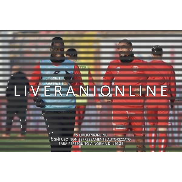 © TVRG Mario Balotelli (Monza) SX e Kevin Prince Boateng (Monza) DX Monza vs Salernitana Campionato Serie BKT - 16a giornata Monza 30-12-2020 U-Power Stadium foto Roberto Garavaglia/ag. Aldo Liverani sas