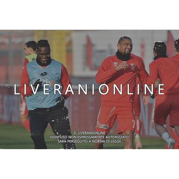 © TVRG Mario Balotelli (Monza) SX e Kevin Prince Boateng (Monza) DX Monza vs Salernitana Campionato Serie BKT - 16a giornata Monza 30-12-2020 U-Power Stadium foto Roberto Garavaglia/ag. Aldo Liverani sas