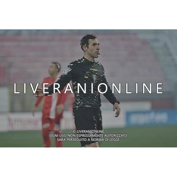 © TVRG l’arbitro Juan Luca Sacchi di Macerata Monza vs Salernitana Campionato Serie BKT - 16a giornata Monza 30-12-2020 U-Power Stadium foto Roberto Garavaglia/ag. Aldo Liverani sas