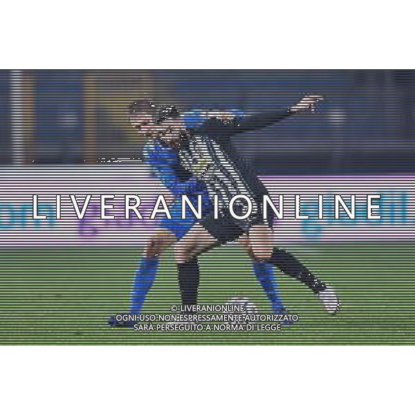 Lisa Guglielmi/LM - Empoli FC vs Ascoli FC - Italian Football Championship League BKT 2020/2021 30 December 2020 - Carlo Castellani stadium, empoli, Italy Photo showing: Riad Bajic (Ascoli) and Simone Romagnoli (Empoli) @LM/Lisa Guglielmi AG ALDO LIVERANI SAS