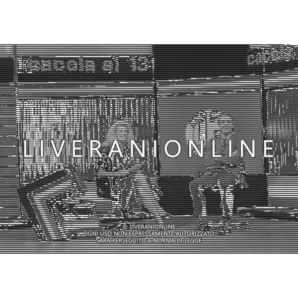 BETTEGA ROBERTO CALCIATORE - RETROSPETTIVA NELLA FOTO A MILANO NEL 1984 OSPITE DELLA TRASMISSIONE SPORTIVA \'CACCIA AL 13\' CONDOTTO DA MARIA TERESA RUTA ©Archivio Giovanni Liverani / AG. ALDO LIVERANI SAS