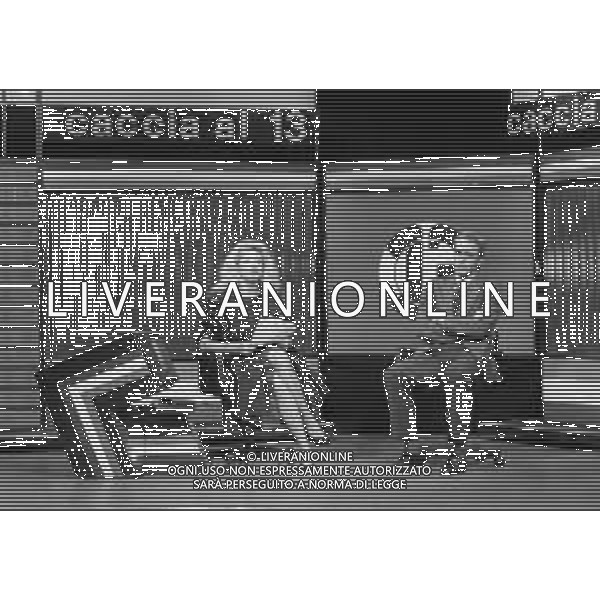 BETTEGA ROBERTO CALCIATORE - RETROSPETTIVA NELLA FOTO A MILANO NEL 1984 OSPITE DELLA TRASMISSIONE SPORTIVA \'CACCIA AL 13\' CONDOTTO DA MARIA TERESA RUTA ©Archivio Giovanni Liverani / AG. ALDO LIVERANI SAS