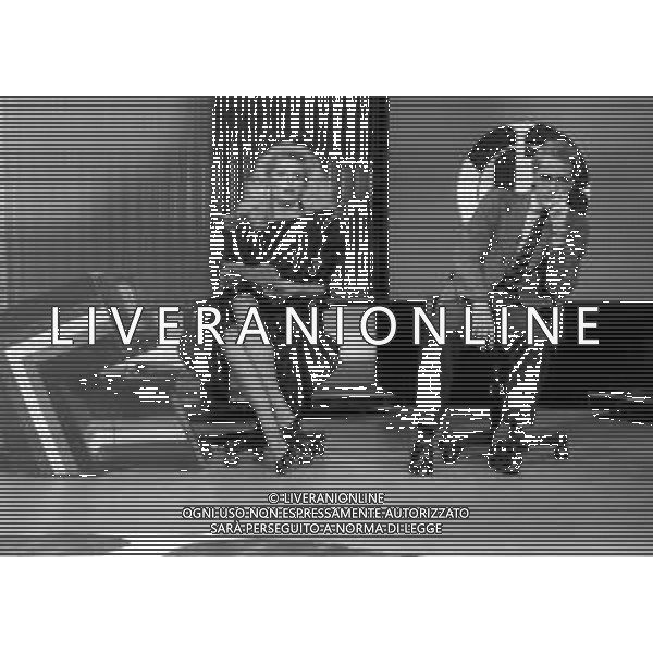 BETTEGA ROBERTO CALCIATORE - RETROSPETTIVA NELLA FOTO A MILANO NEL 1984 OSPITE DELLA TRASMISSIONE SPORTIVA \'CACCIA AL 13\' CONDOTTO DA MARIA TERESA RUTA ©Archivio Giovanni Liverani / AG. ALDO LIVERANI SAS