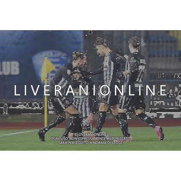 Lisa Guglielmi/LM - Empoli FC vs Ascoli FC - Italian Football Championship League BKT 2020/2021 30 December 2020 - Carlo Castellani stadium, empoli, Italy Photo showing: Ascoli players celebrate after the goal @LM/Lisa Guglielmi AG ALDO LIVERANI SAS
