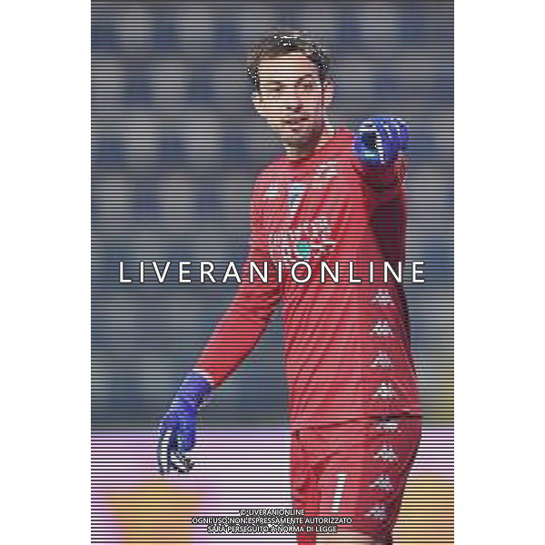 Lisa Guglielmi/LM - Empoli FC vs Ascoli FC - Italian Football Championship League BKT 2020/2021 30 December 2020 - Carlo Castellani stadium, empoli, Italy Photo showing: Alberto Brignoli (Empoli) @LM/Lisa Guglielmi AG ALDO LIVERANI SAS