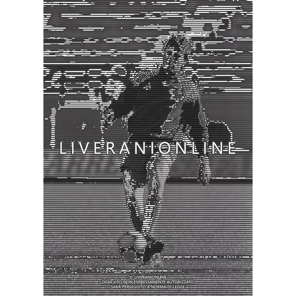 1984-1985 MILANO STADIO SAN SIRO ALLENAMENTO NAZIONALE ITALIANA DI CALCIO NELLA FOTO MARCO TARDELLI AG ALDO LIVERANI SAS