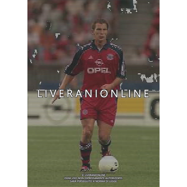 02/08/1999, Coppa Opel Masters – Milan-Bayern Monaco 2-0, Parco dei Principi, Parigi NELLA FOTO PATRICK ANDERSSON AG ALDO LIVERANI SAS