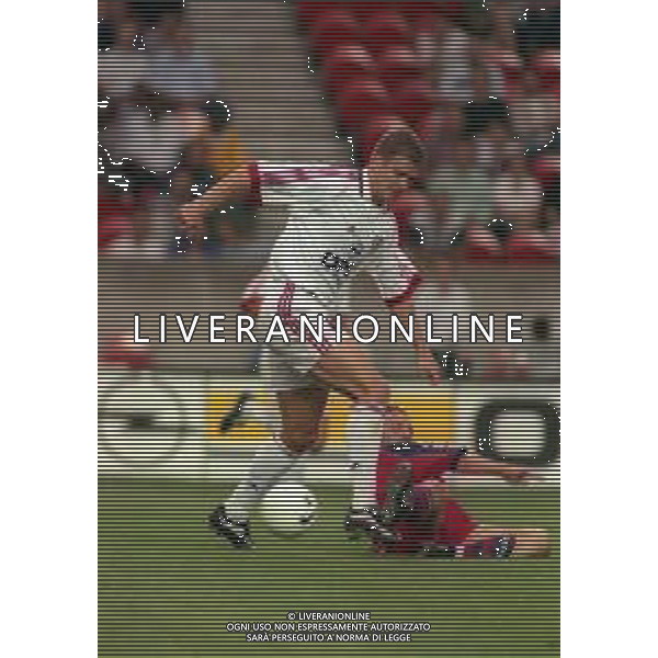 02/08/1999, Coppa Opel Masters – Milan-Bayern Monaco 2-0, Parco dei Principi, Parigi NELLA FOTO OLIVER BIERHOFF AG ALDO LIVERANI SAS