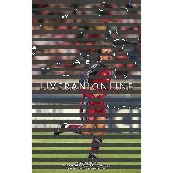 02/08/1999, Coppa Opel Masters – Milan-Bayern Monaco 2-0, Parco dei Principi, Parigi NELLA FOTO JENS JEREMIES AG ALDO LIVERANI SAS