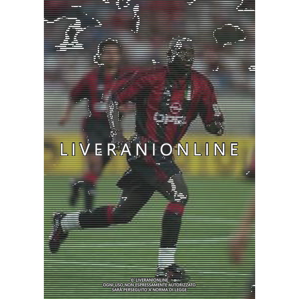 02/08/1999, Coppa Opel Masters – Milan-Bayern Monaco 2-0, Parco dei Principi, Parigi NELLA FOTO GEORGE WEAH AG ALDO LIVERANI SAS