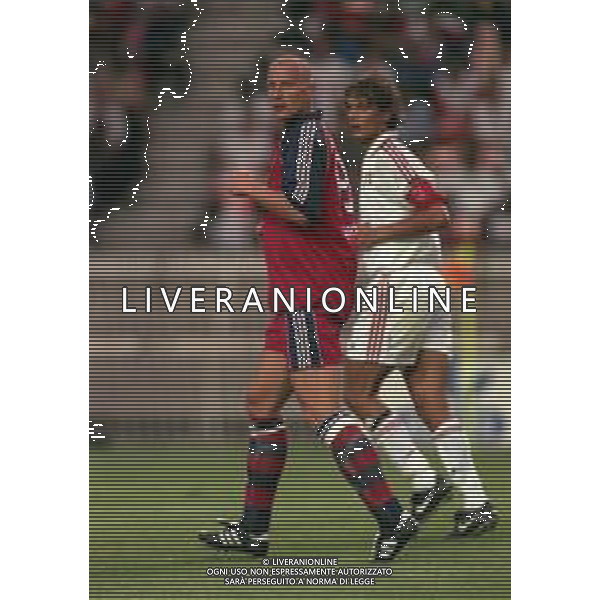 02/08/1999, Coppa Opel Masters – Milan-Bayern Monaco 2-0, Parco dei Principi, Parigi NELLA FOTO Carsten Jancker AG ALDO LIVERANI SAS