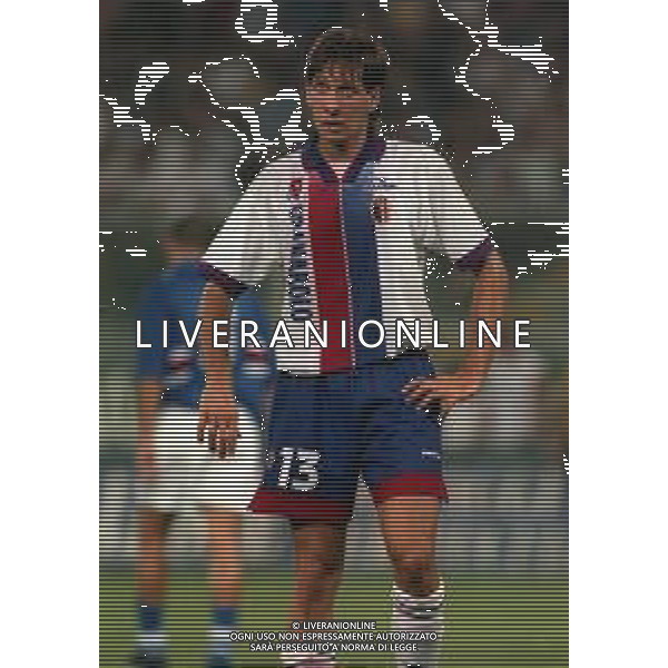 05-08-1998 GENOVA SEMIFINALE DI RITORNO COPPA INTERTOTO SAMPDORIA BOLOGNA 1-0 NELLA FOTO NICOLA BOSELLI AG ALDO LIVERANI SAS