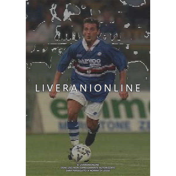 05-08-1998 GENOVA SEMIFINALE DI RITORNO COPPA INTERTOTO SAMPDORIA BOLOGNA 1-0 NELLA FOTO VINCENZO MONTELLA AG ALDO LIVERANI SAS