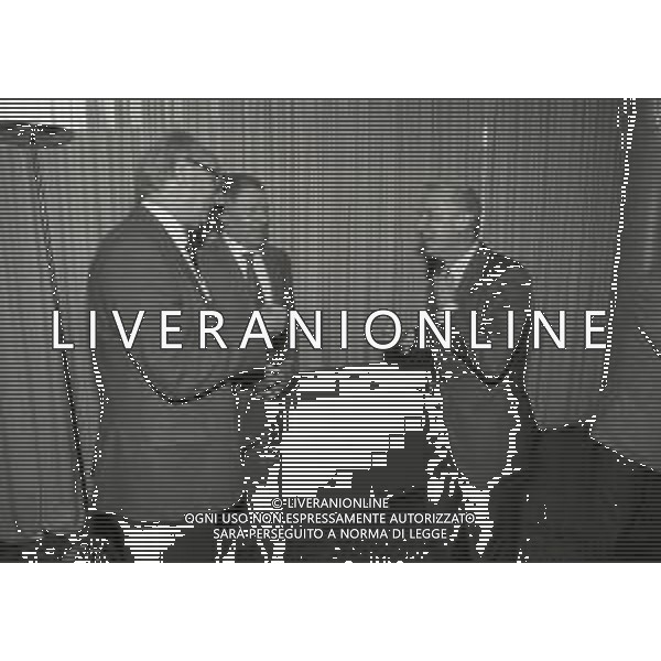 1993-1994 MILANO RIUNIONE ASSOCIAZIONE ITALIANA ALLENATORI DI CALCIO NELLA FOTO GIOVANNI TRAPATTONI E LUIGI RADICE AG ALDO LIVERANI SAS