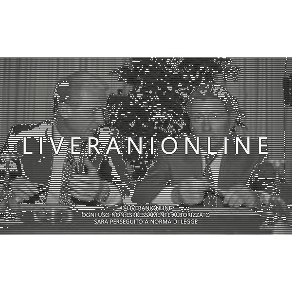 1993-1994 MILANO RIUNIONE ASSOCIAZIONE ITALIANA ALLENATORI DI CALCIO NELLA FOTO GIOVANNI TRAPATTONI E LUIGI RADICE AG ALDO LIVERANI SAS