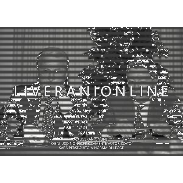 1993-1994 MILANO RIUNIONE ASSOCIAZIONE ITALIANA ALLENATORI DI CALCIO NELLA FOTO GIOVANNI TRAPATTONI E LUIGI RADICE AG ALDO LIVERANI SAS