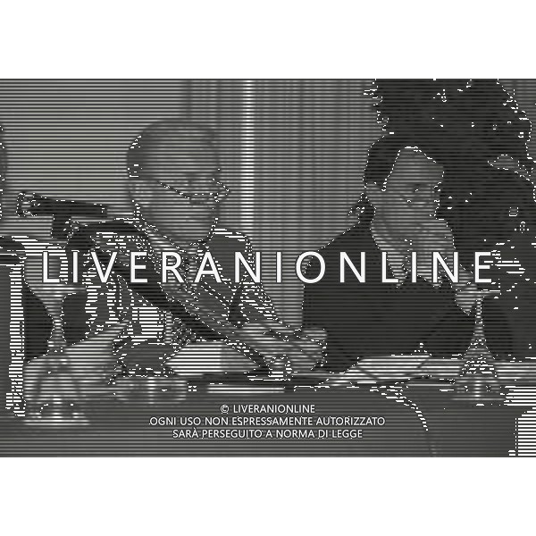1993-1994 MILANO RIUNIONE ASSOCIAZIONE ITALIANA ALLENATORI DI CALCIO NELLA FOTO GIOVANNI TRAPATTONI E DINO DOLCI AG ALDO LIVERANI SAS