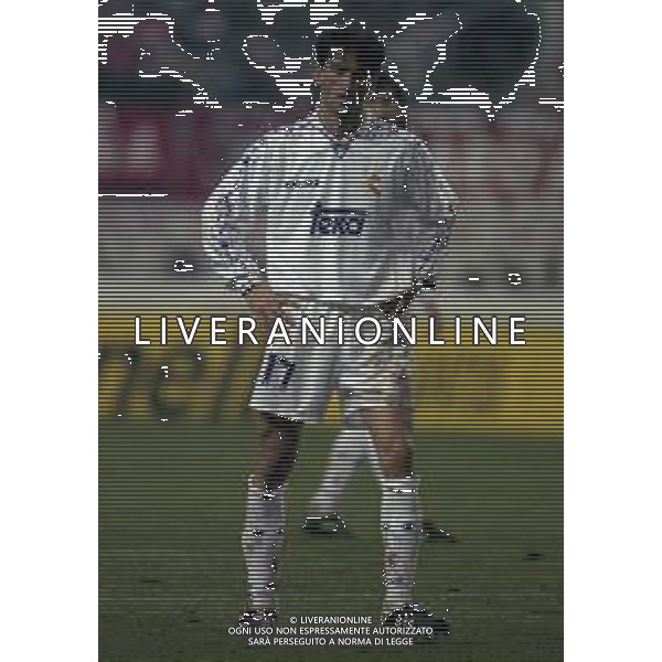 18-01-1997 MADRID CAMPIONATO DI CALCIO ATLETICO MADRID-REAL MADRID 1-4 NELLA FOTO CHRISTIAN PANUCCI AG ALDO LIVERANI SAS
